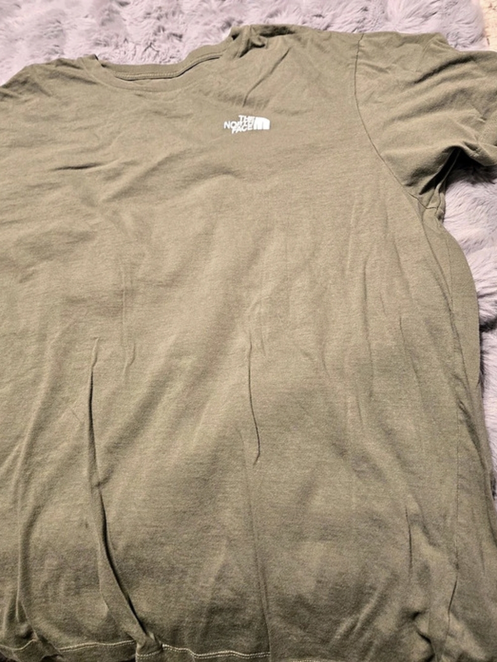 The North Face Olive Green Never Stop Exploring Graphic T-Shirt XXL